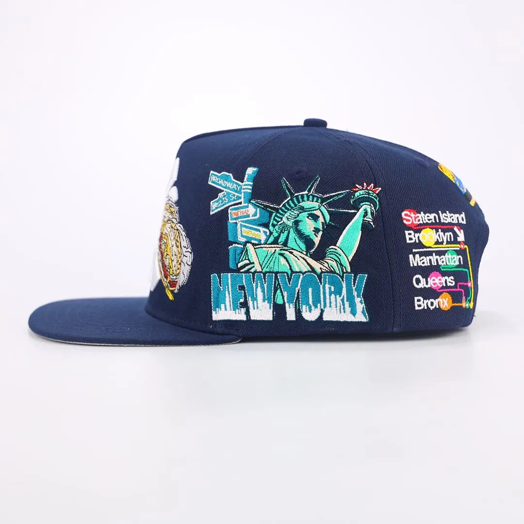 New York Bacon Egg and Cheese Snapback Hat