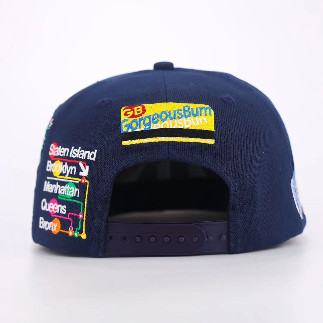 New York Bacon Egg and Cheese Snapback Hat