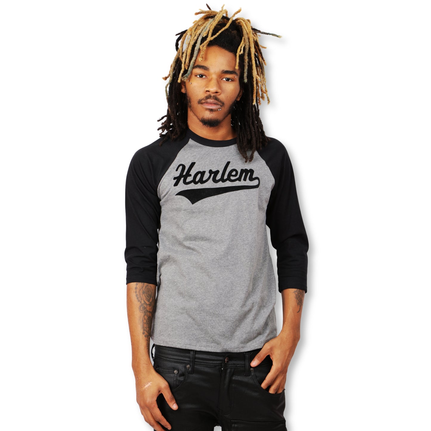 Harlem Raglan Baseball T-shirt