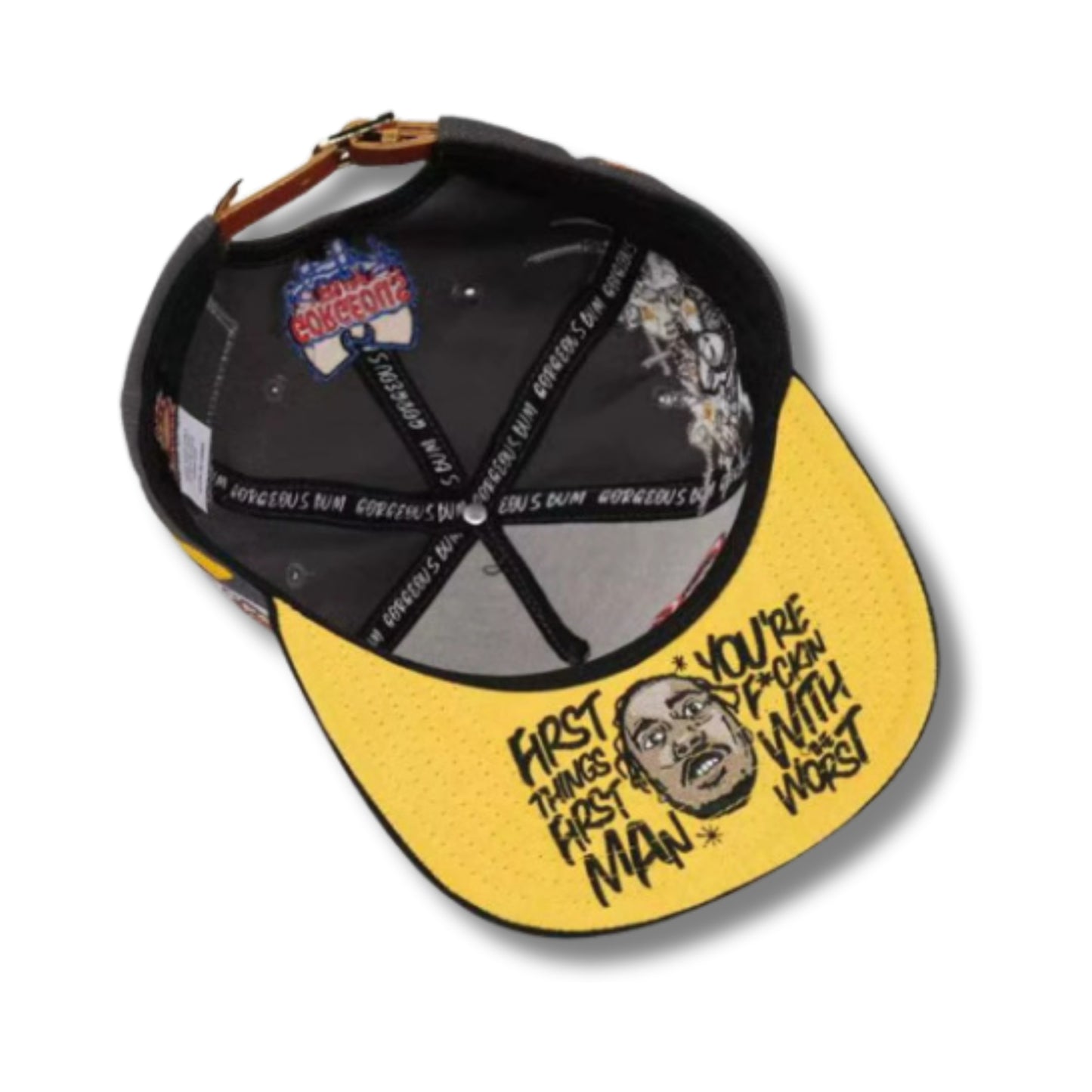 Shaolin Concrete Leather Strap Hat