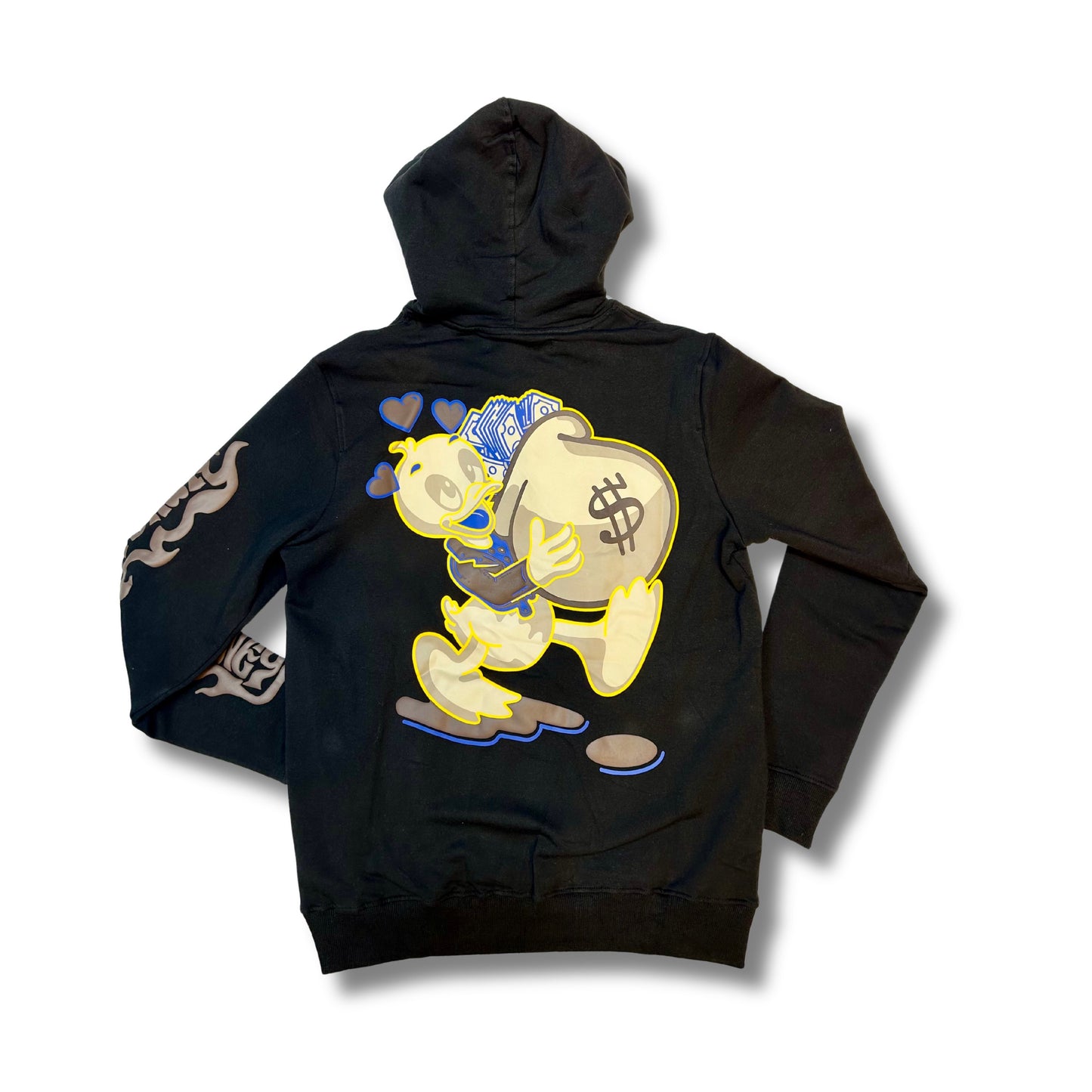 Hudson Outerwear Mens Love Kills Money Duck Hoodie