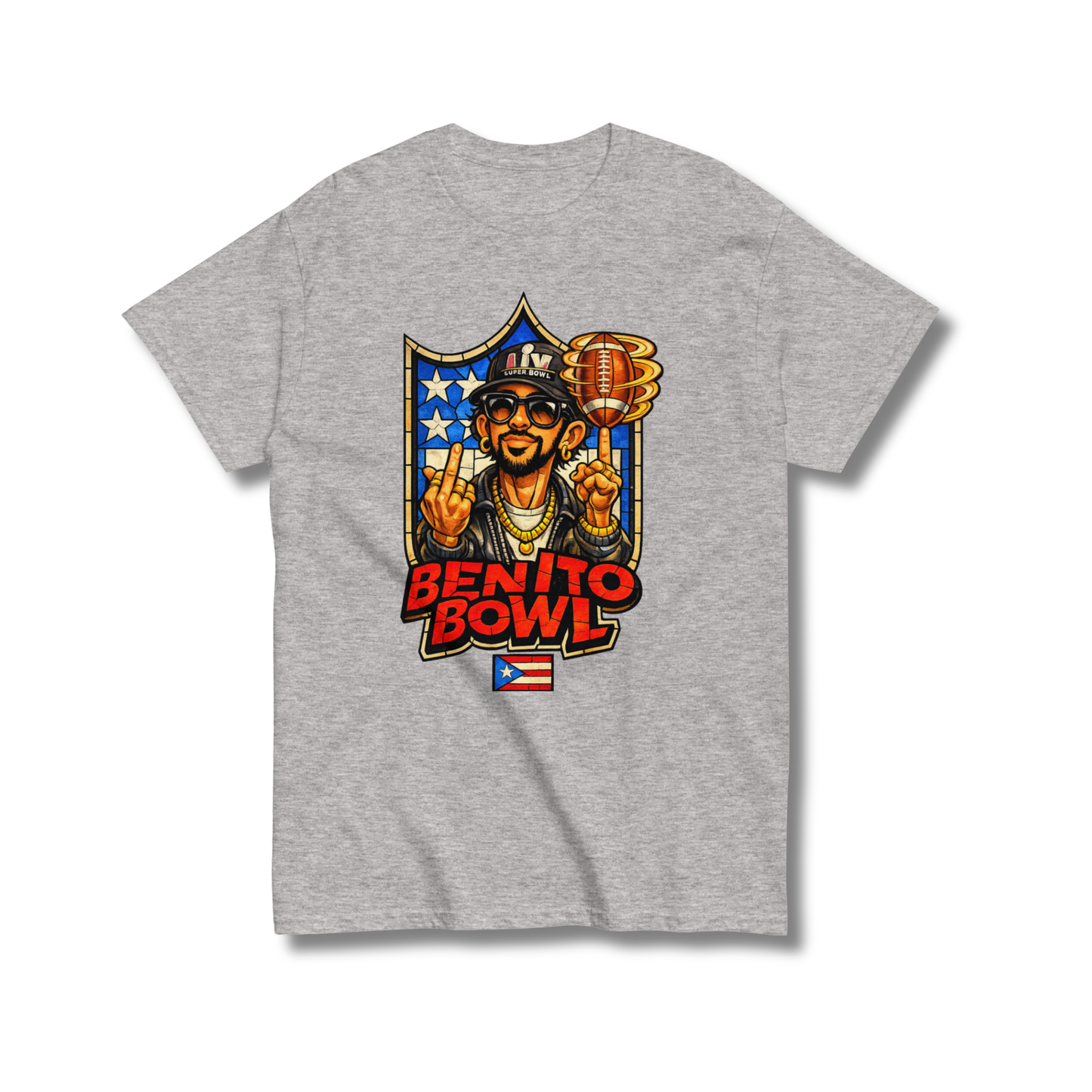 Bad Bunny Benito Bowl Super Bowl T-shirt