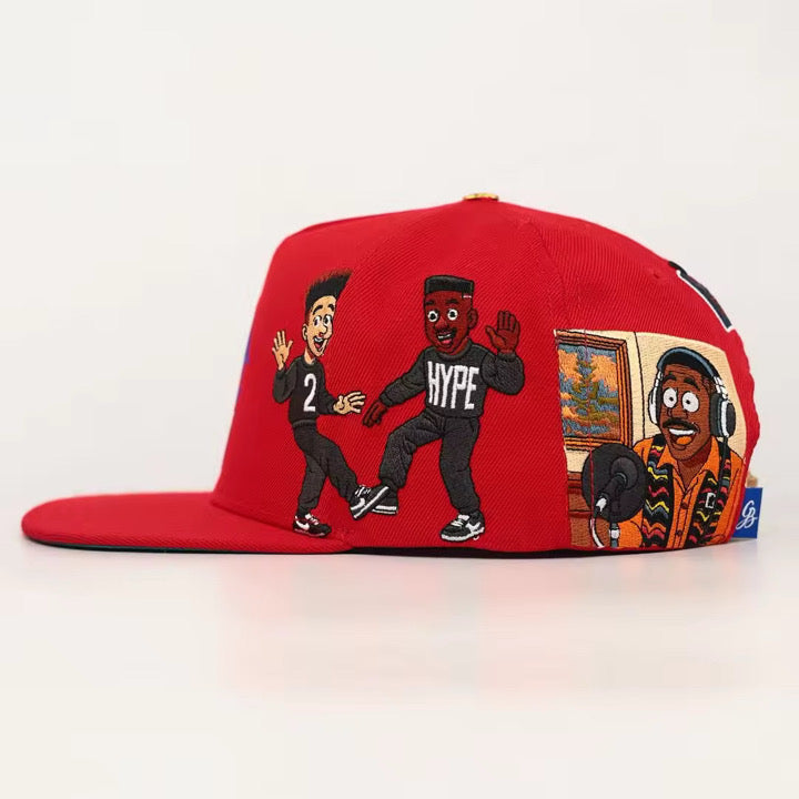 House Party Leather Strap Hat