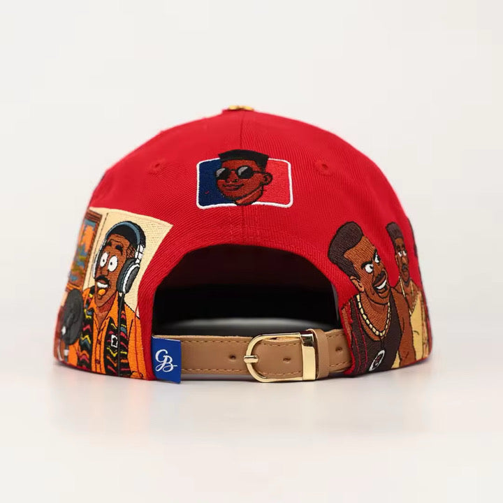 House Party Leather Strap Hat