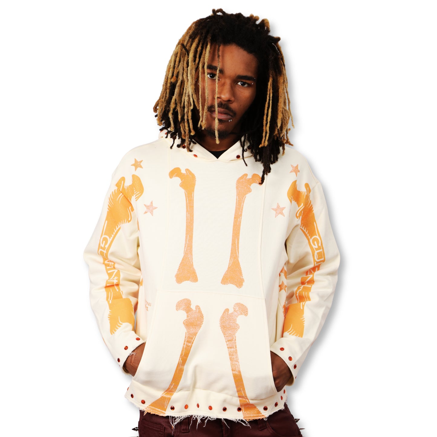 GUNZINNI Bones Pullover Hoodie