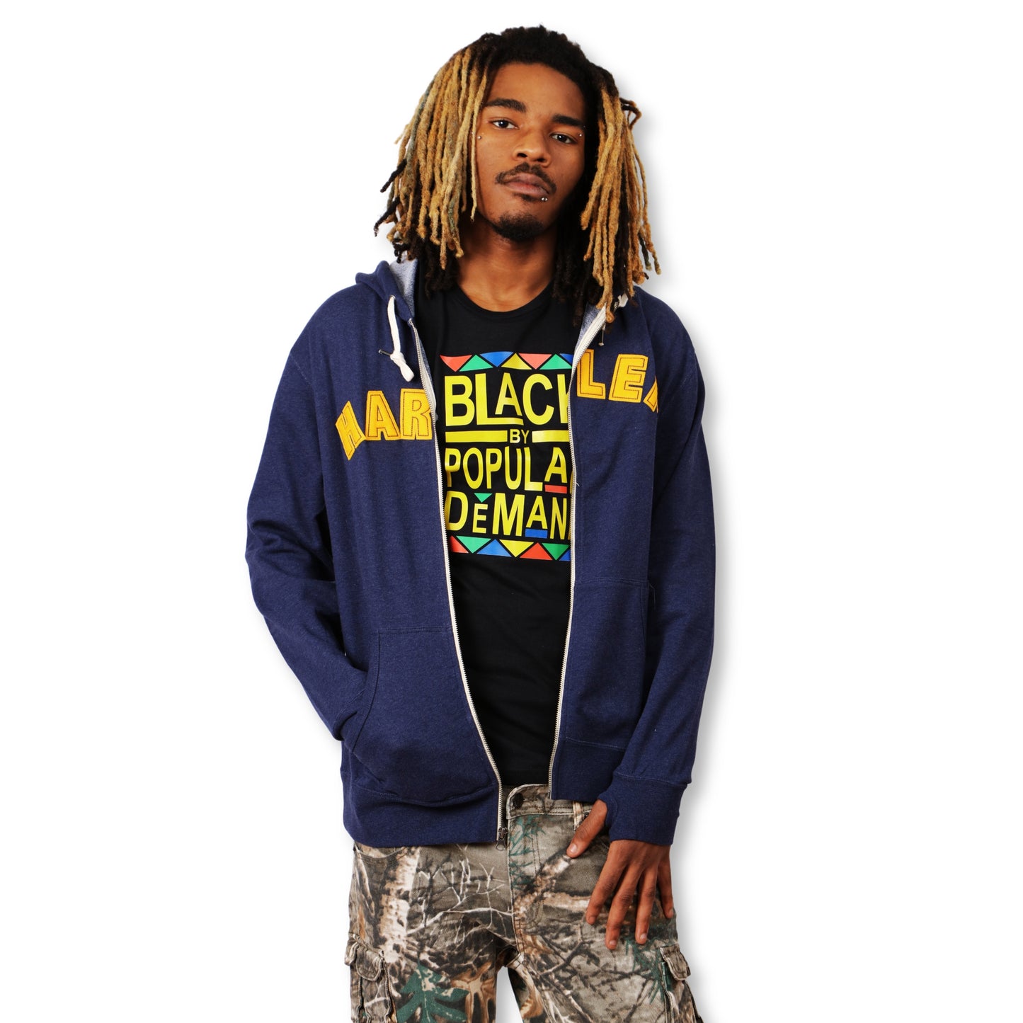Harlem Zip Up Hoodie
