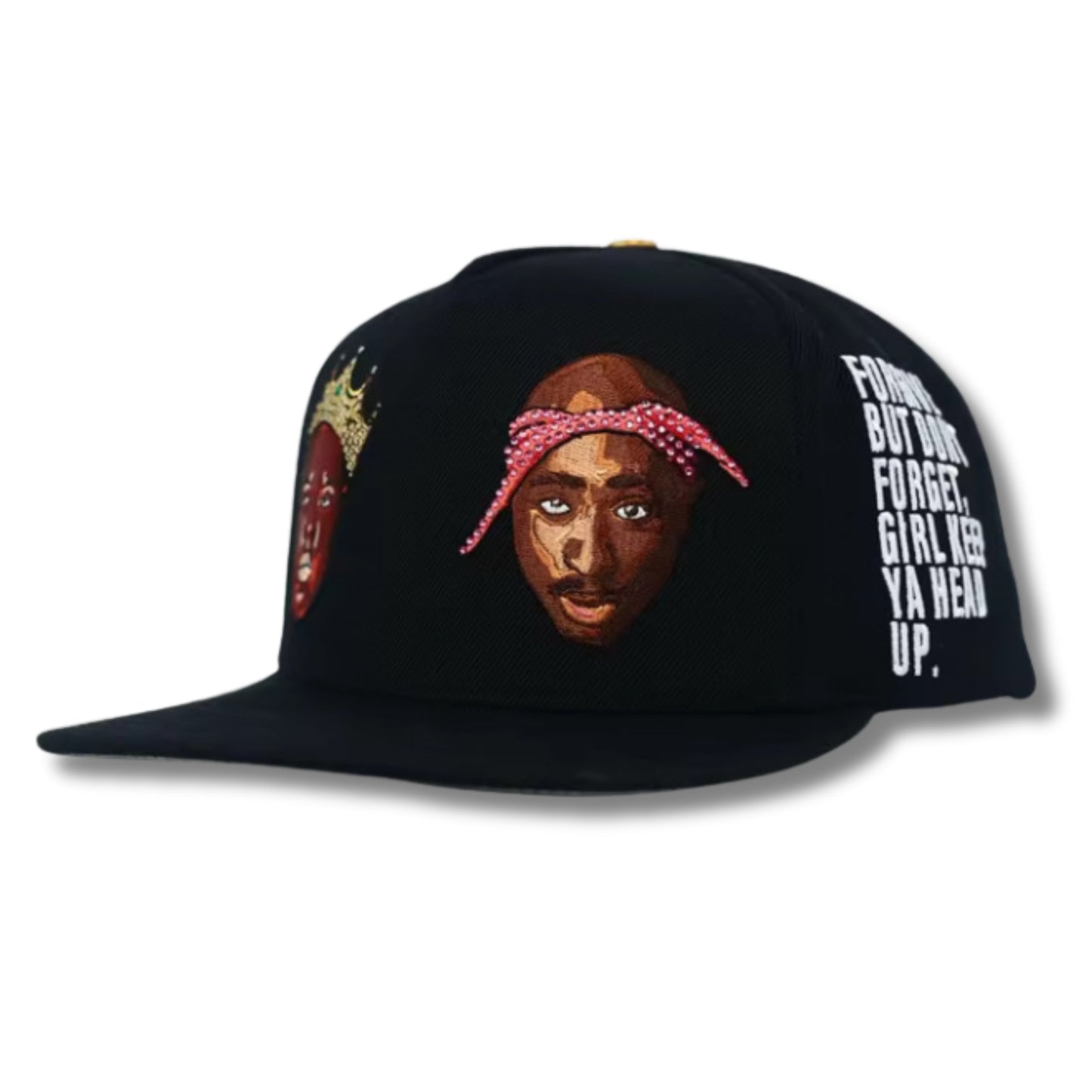East vs West. Iced Out Baseball Hat