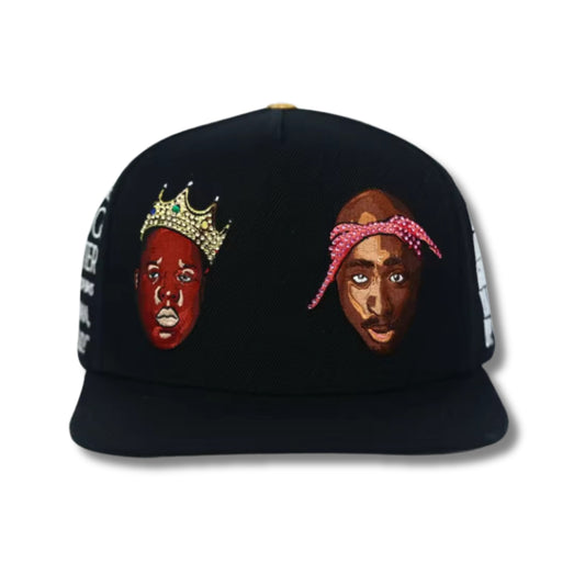 East vs West. Iced Out Baseball Hat