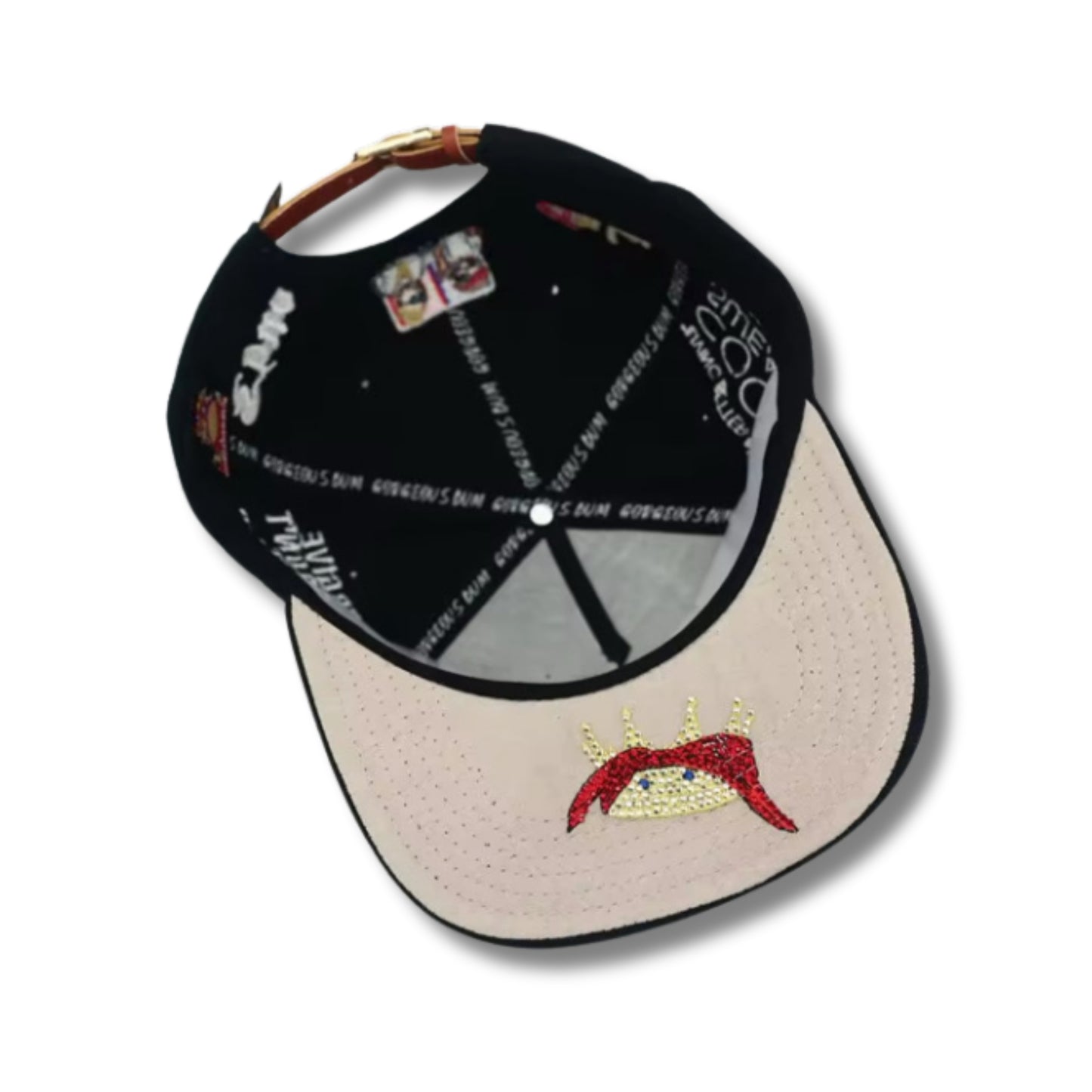 East vs West. Iced Out Baseball Hat