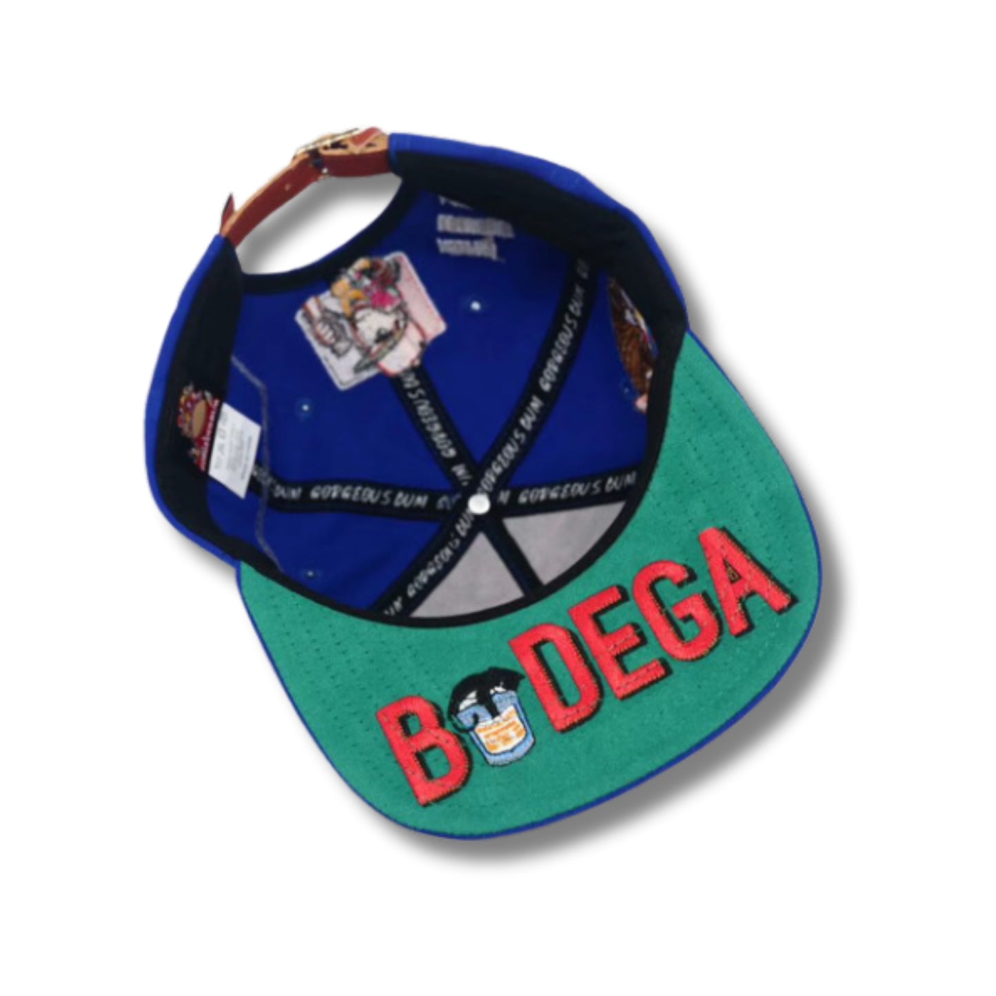 New York Mets Chop Cheese Leather Strap Hat