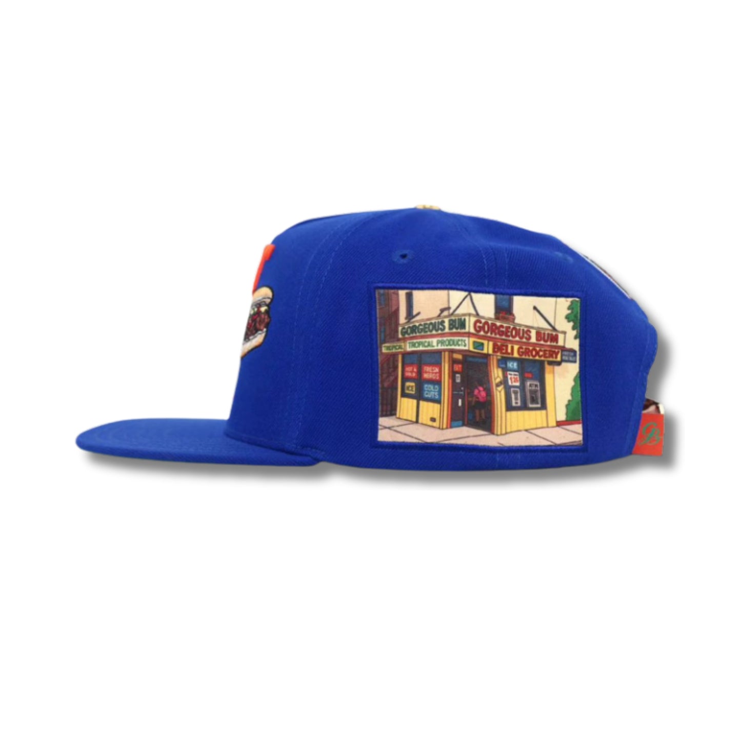 New York Mets Chop Cheese Leather Strap Hat