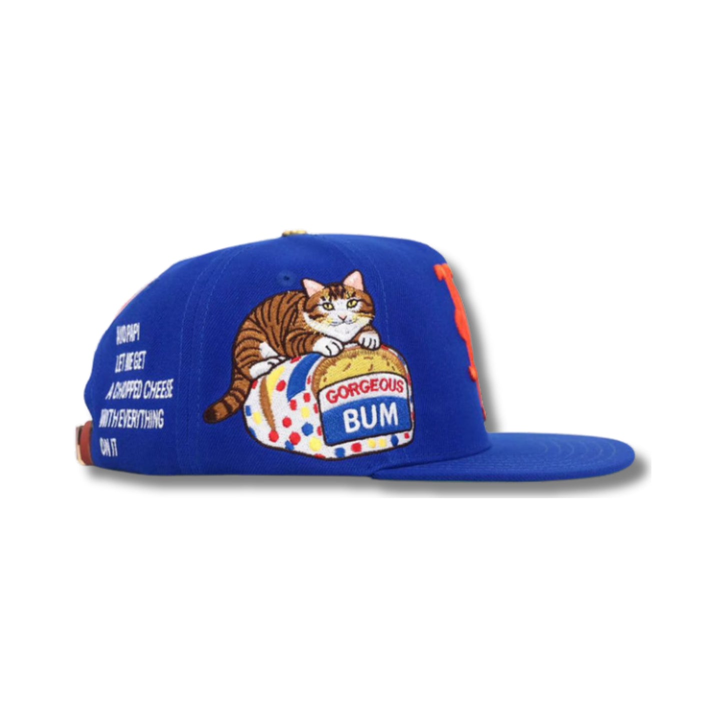 New York Mets Chop Cheese Leather Strap Hat