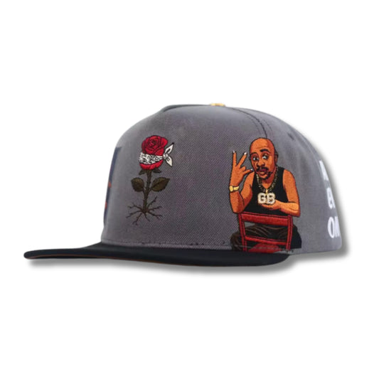 Tupac Rose that Grew from Concrete Hat