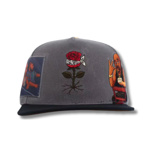 Tupac Rose that Grew from Concrete Hat
