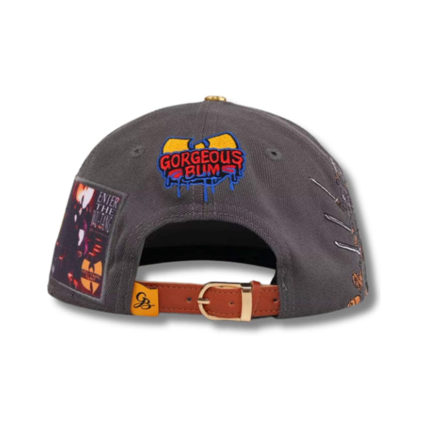 Shaolin Concrete Leather Strap Hat