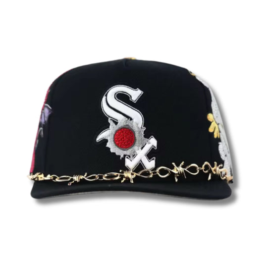 Chic Town Sox Iced Out Bears Baseball Hat