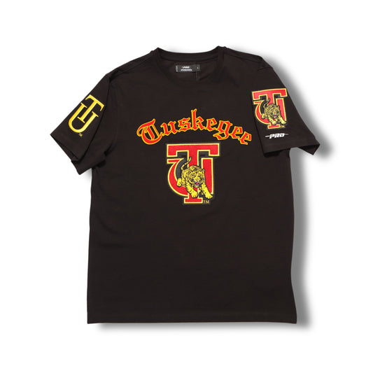 Tuskegee University Classic Men's Stacked Logo Tee