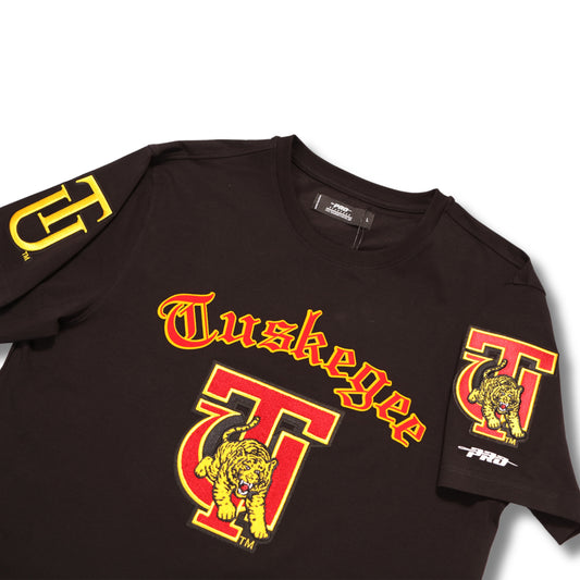 Tuskegee University Classic Men's Stacked Logo Tee