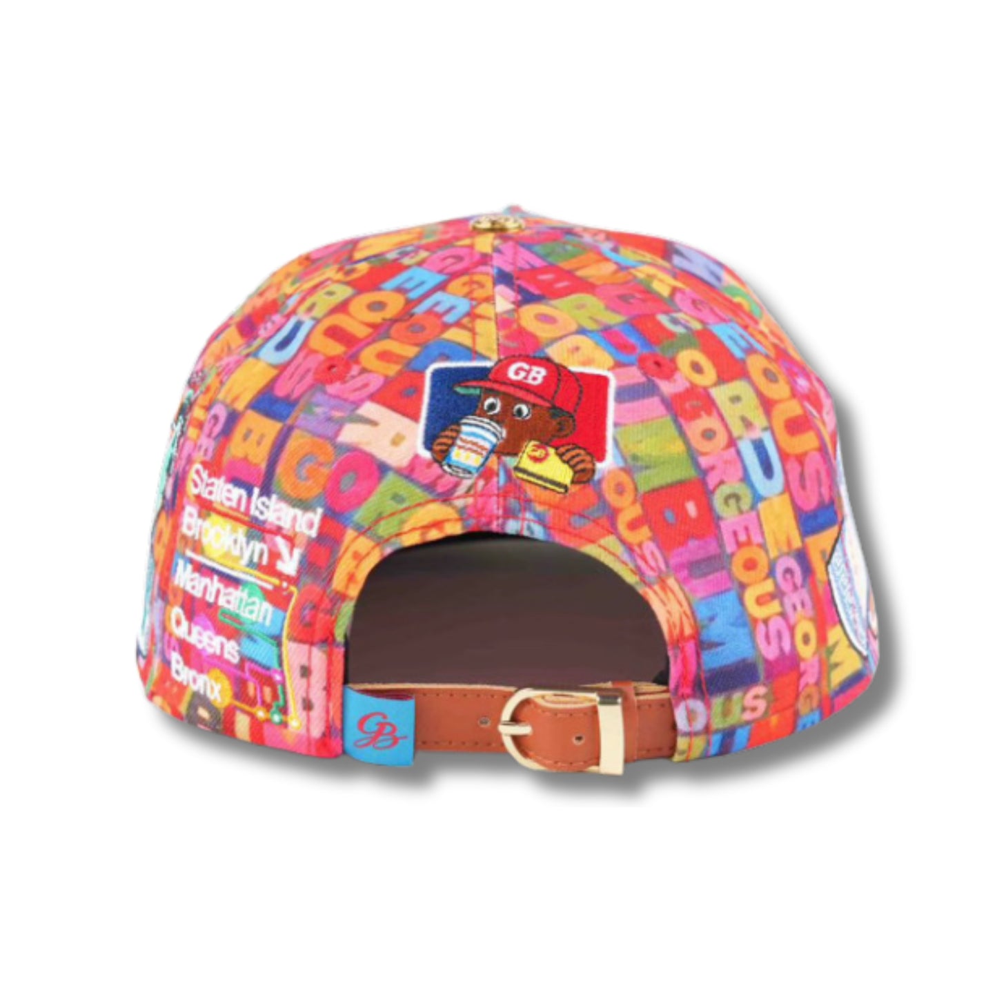 New York Bacon Egg and Cheese Leather Hat