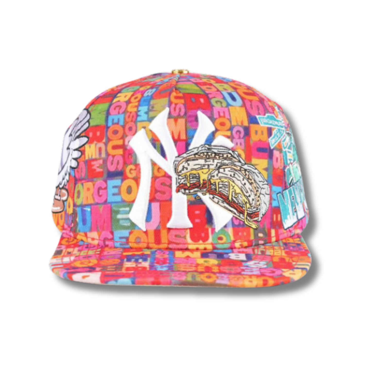 New York Bacon Egg and Cheese Leather Hat