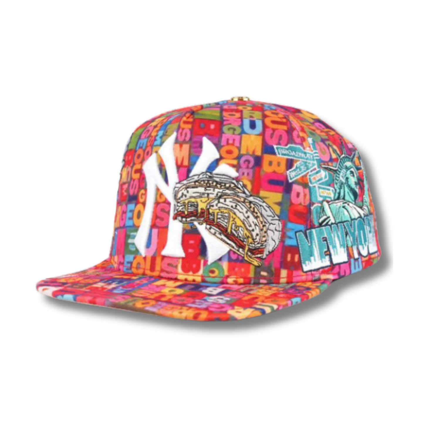New York Bacon Egg and Cheese Leather Hat