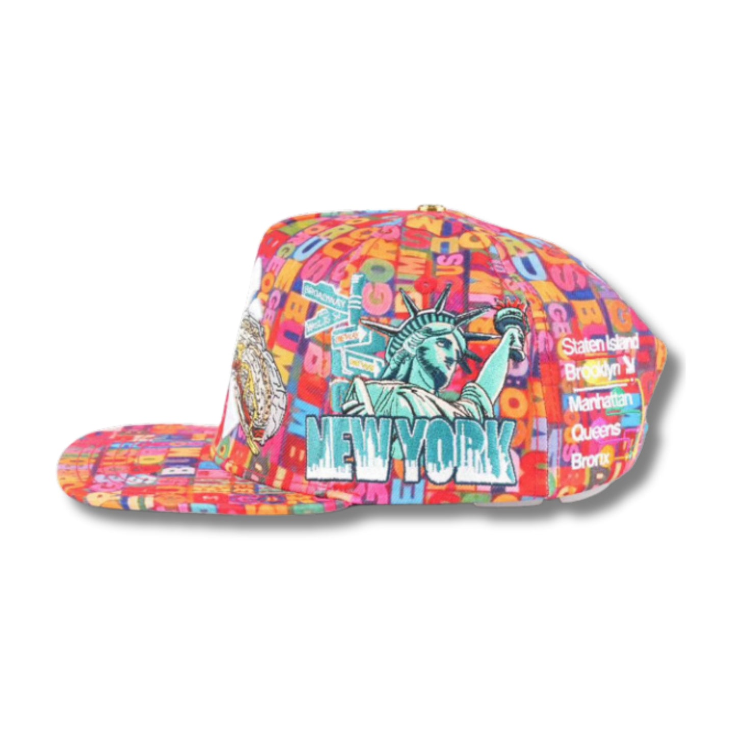 New York Bacon Egg and Cheese Leather Hat