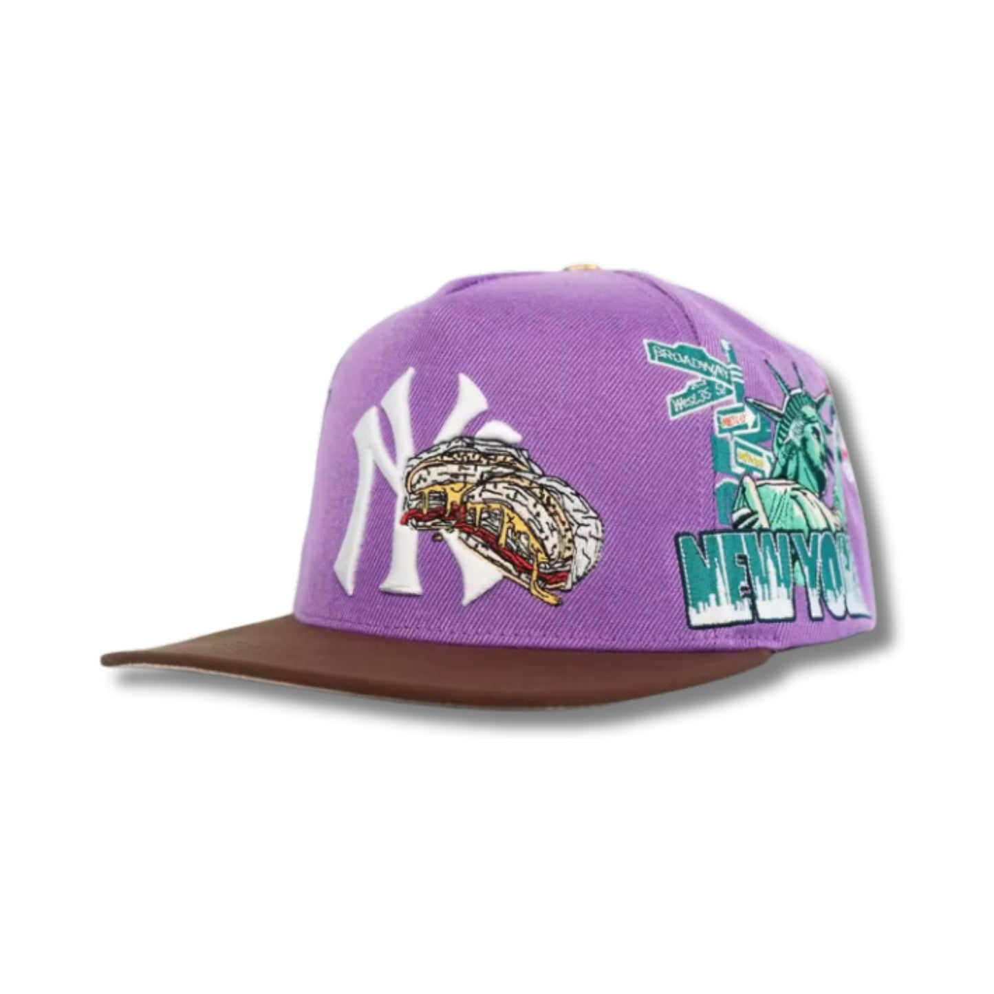 New York Bacon Egg and Cheese Leather Hat (PRE-ORDER SHIPS JULY 10th)