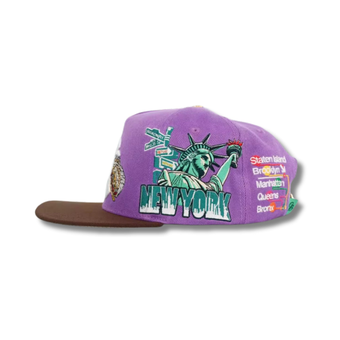 New York Bacon Egg and Cheese Leather Hat (PRE-ORDER SHIPS JULY 10th)