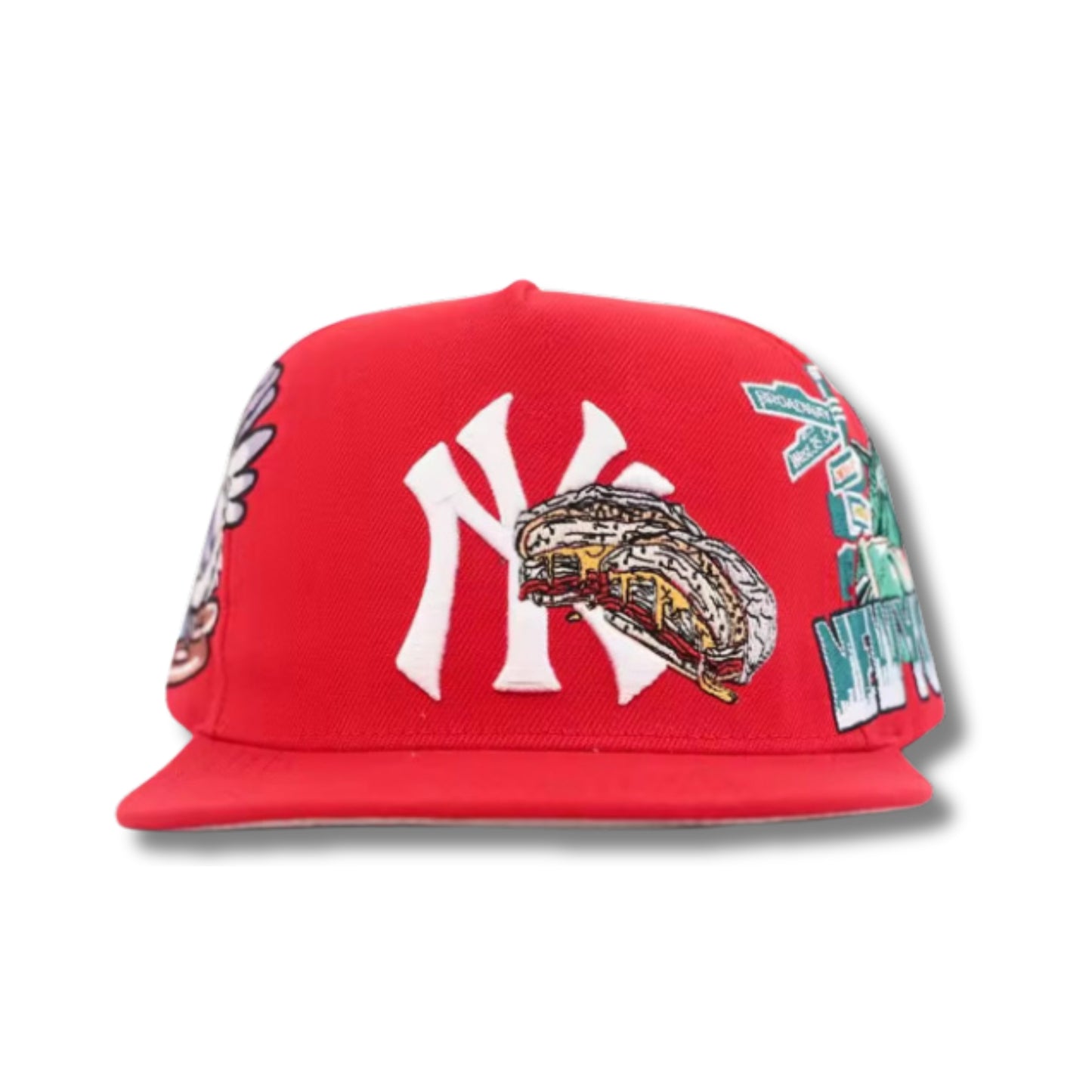 New York Bacon Egg and Cheese Leather Hat (PRE-ORDER SHIPS JULY 10th)