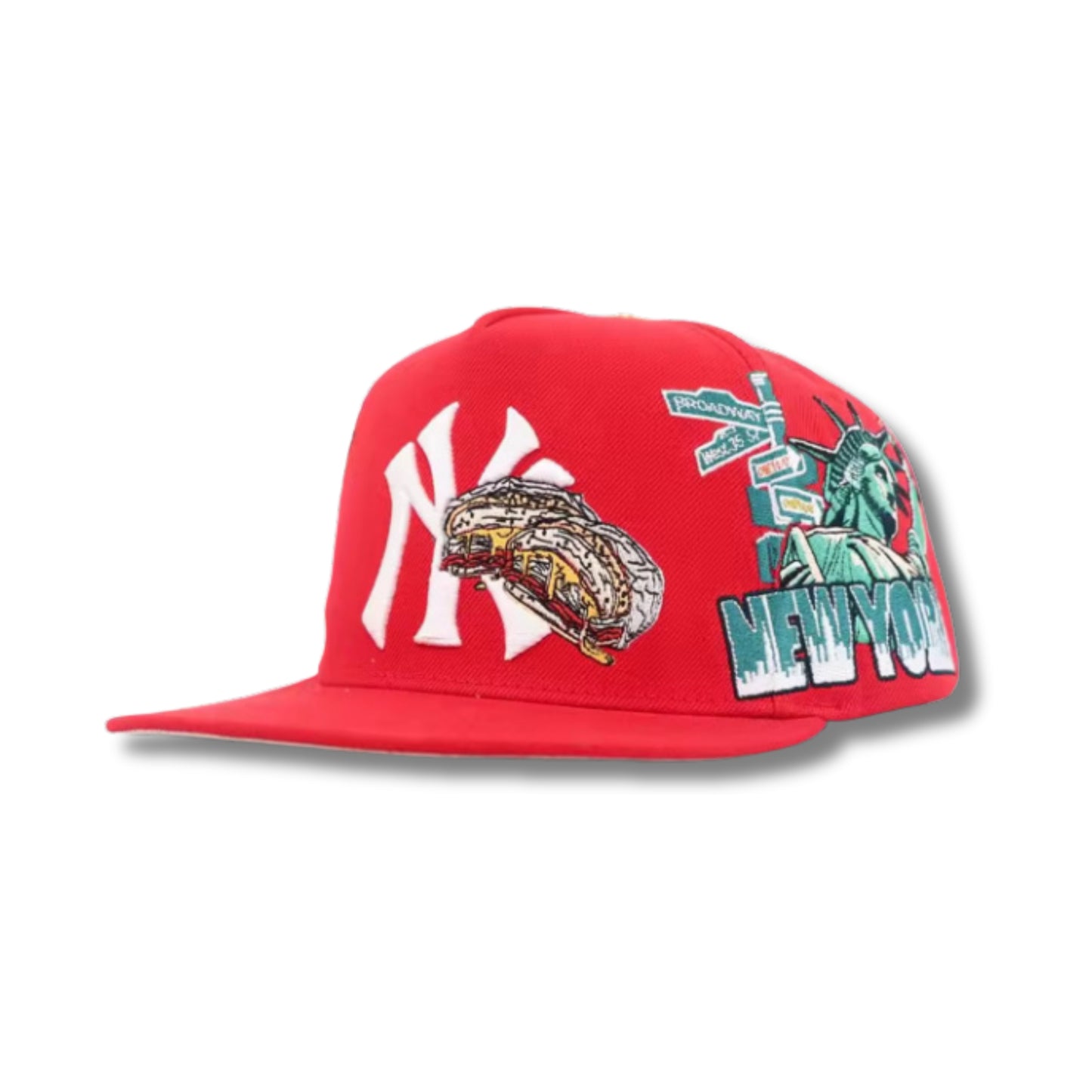 New York Bacon Egg and Cheese Leather Hat (PRE-ORDER SHIPS JULY 10th)