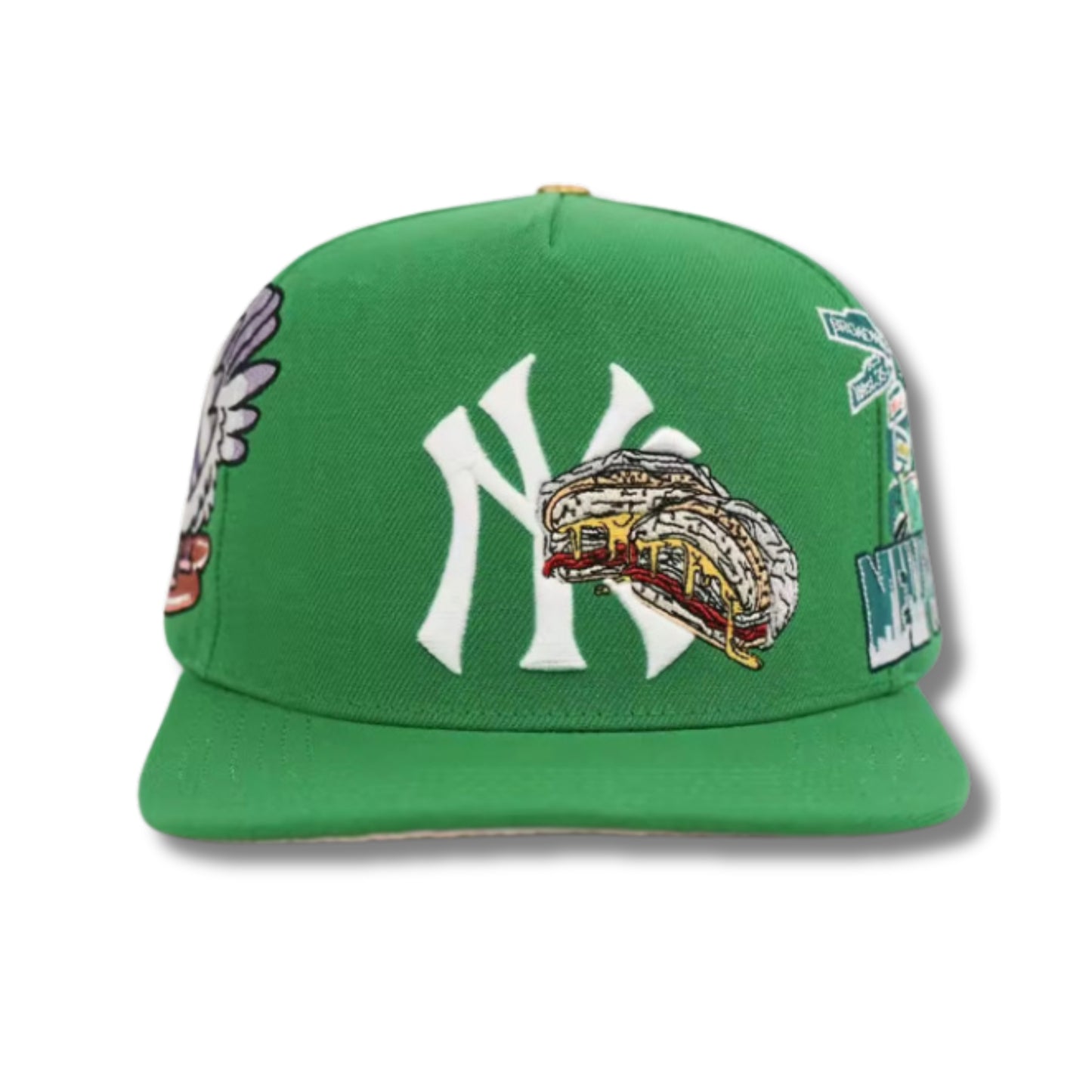 New York Bacon Egg and Cheese Leather Hat (PRE-ORDER SHIPS JULY 10th)