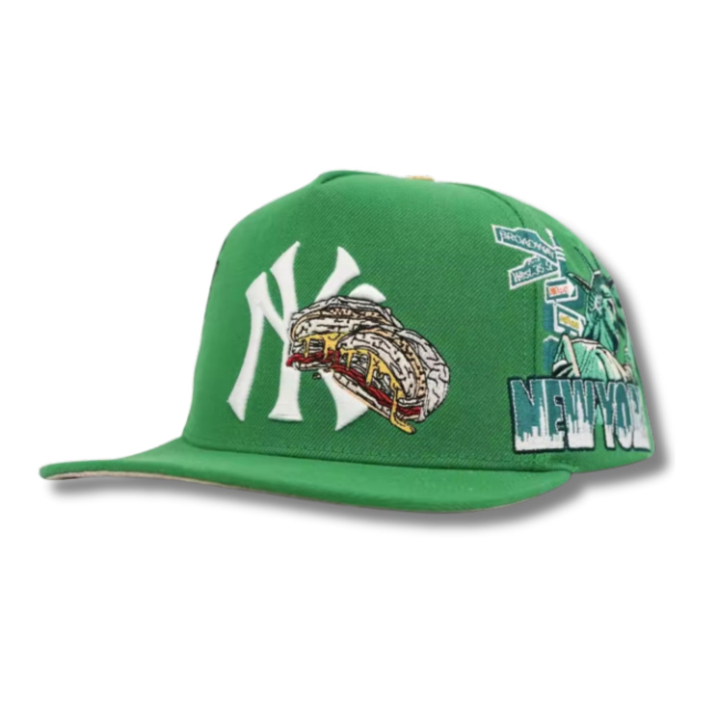 New York Bacon Egg and Cheese Leather Hat (PRE-ORDER SHIPS JULY 10th)