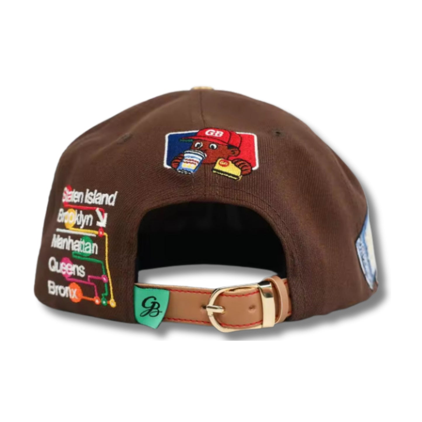 New York Bacon Egg and Cheese Leather Hat (PRE-ORDER SHIPS JULY 10th)