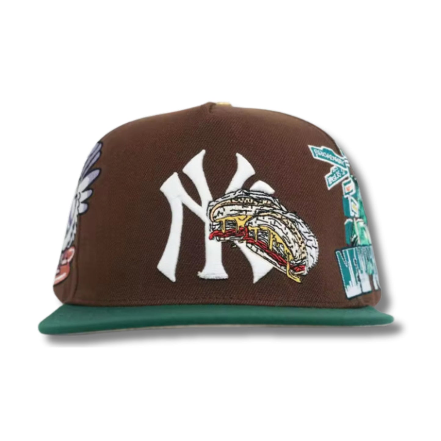 New York Bacon Egg and Cheese Leather Hat (PRE-ORDER SHIPS JULY 10th)