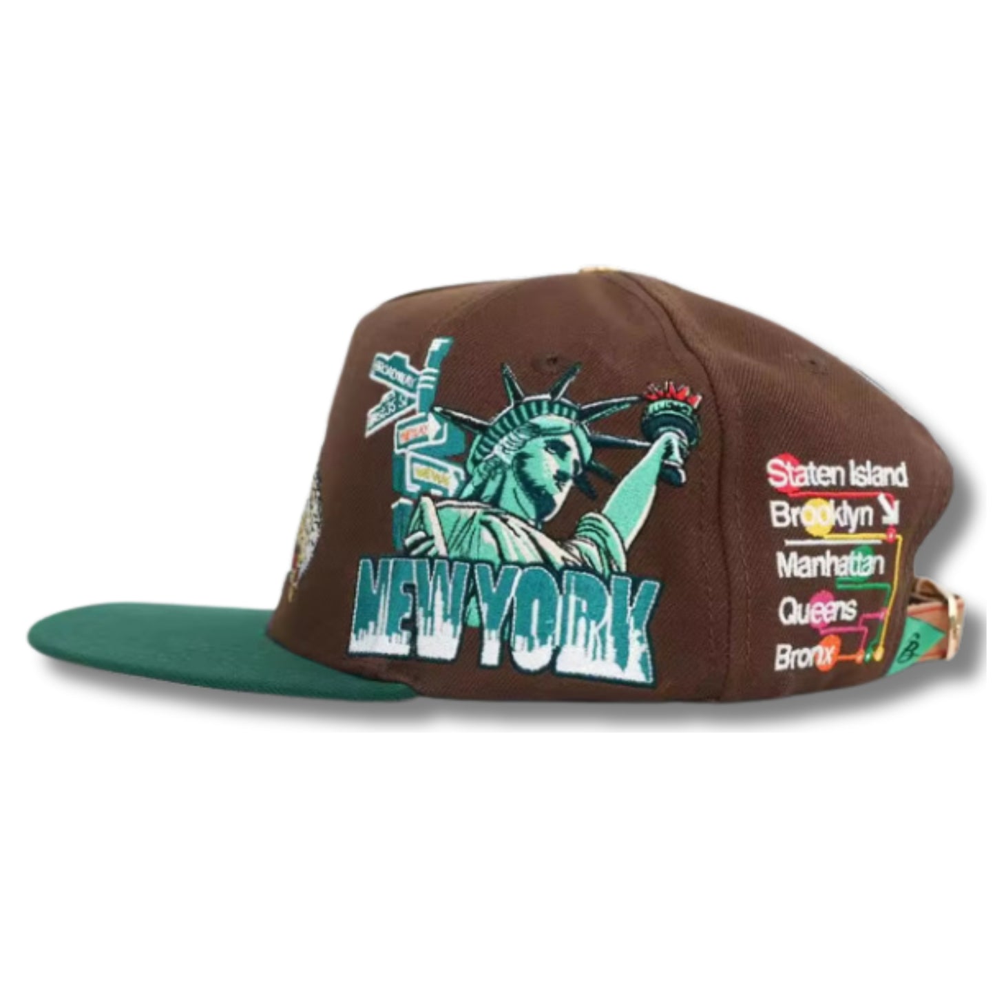 New York Bacon Egg and Cheese Leather Hat (PRE-ORDER SHIPS JULY 10th)