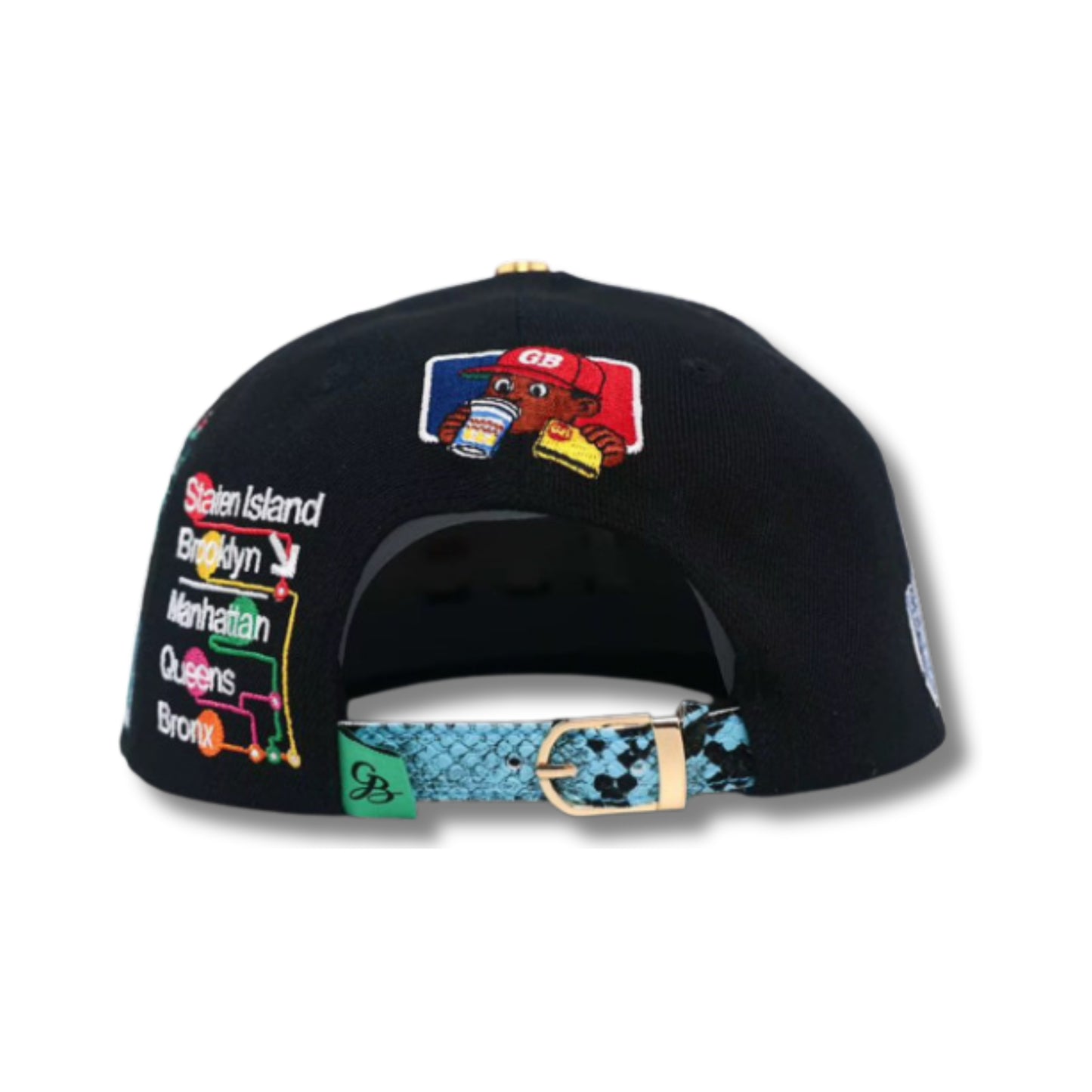 New York Bacon Egg and Cheese Leather Hat