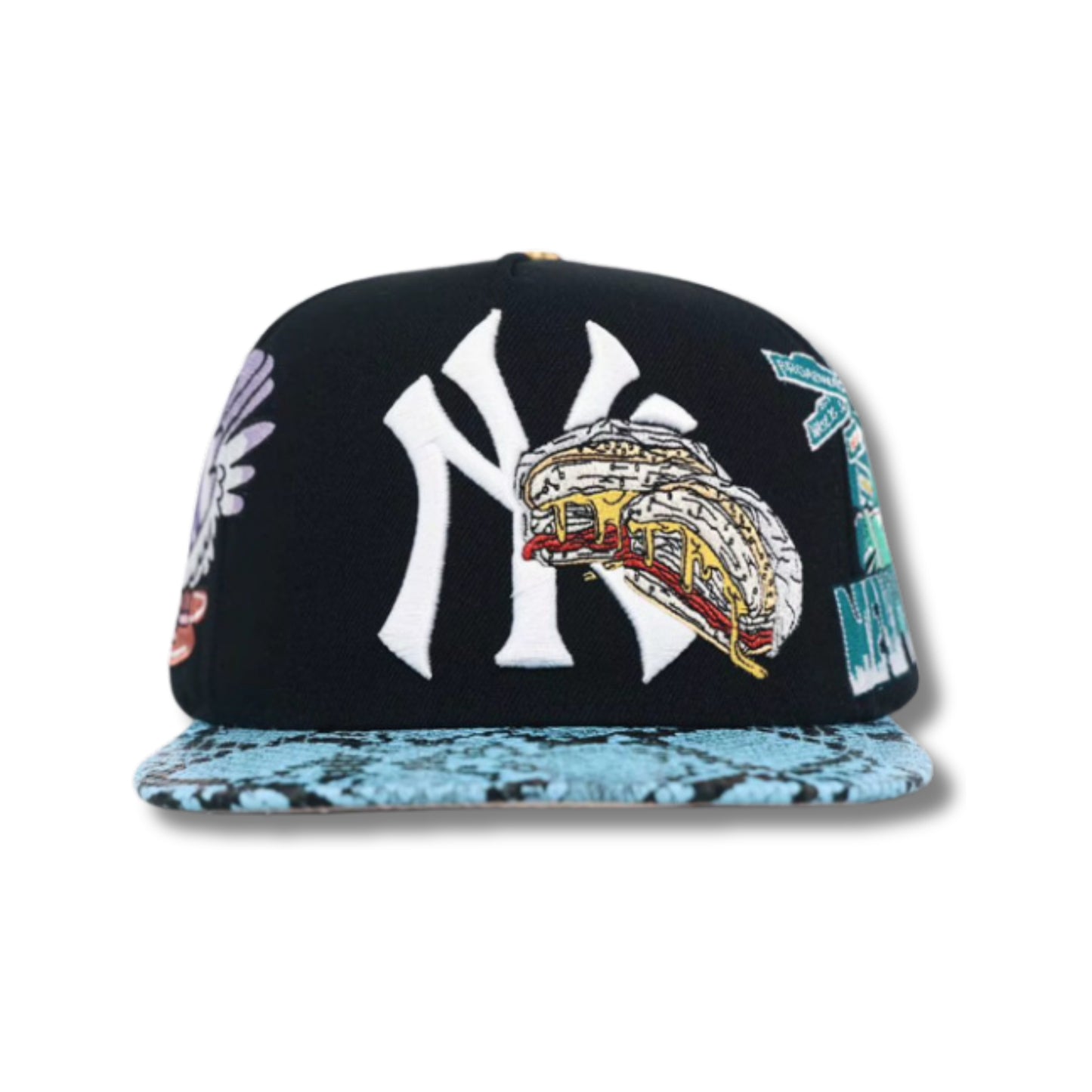 New York Bacon Egg and Cheese Leather Hat