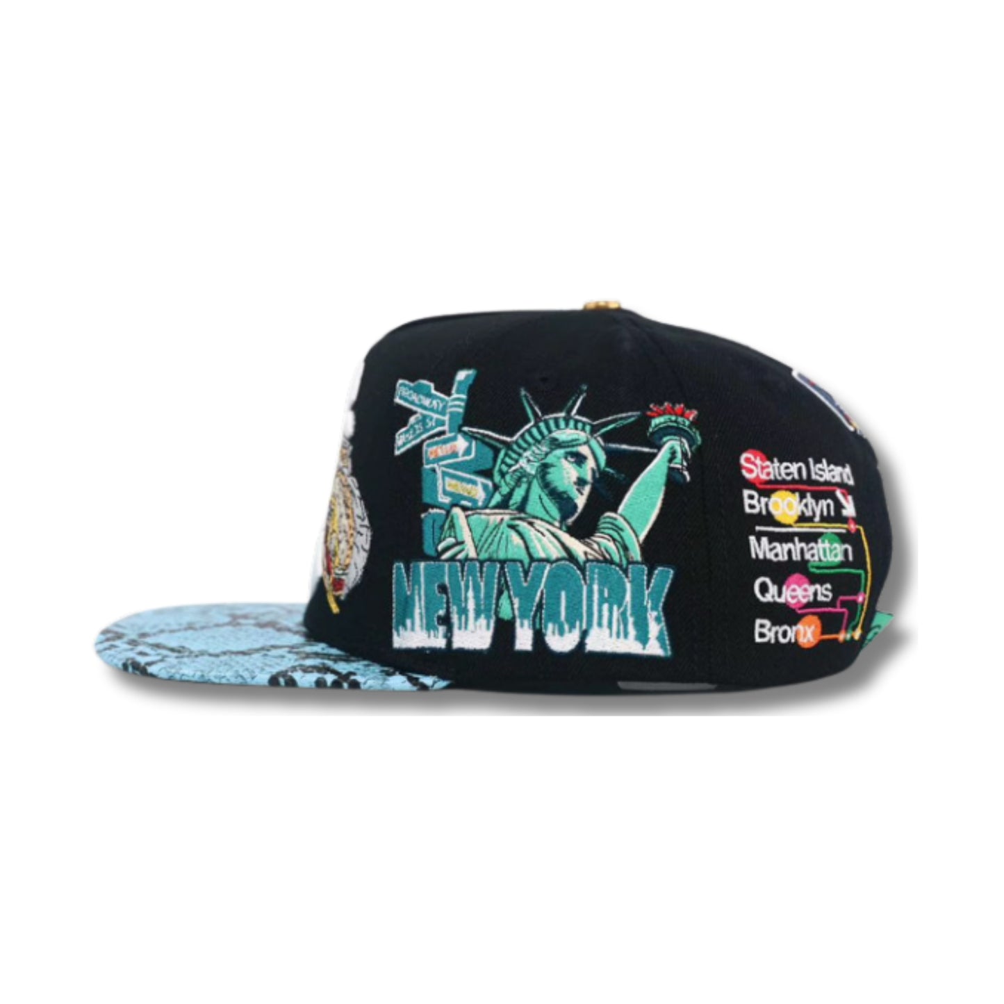 New York Bacon Egg and Cheese Leather Hat