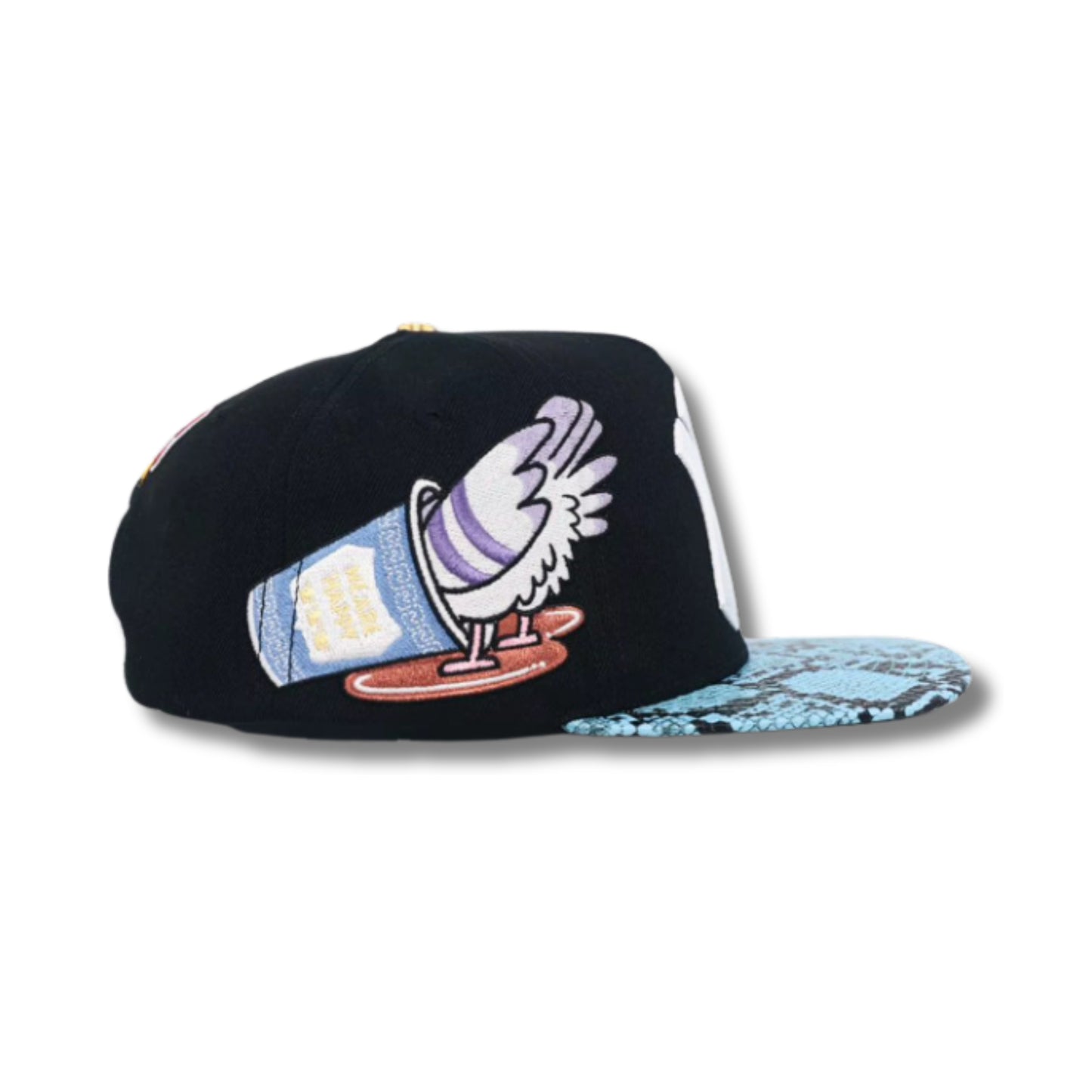 New York Bacon Egg and Cheese Leather Hat