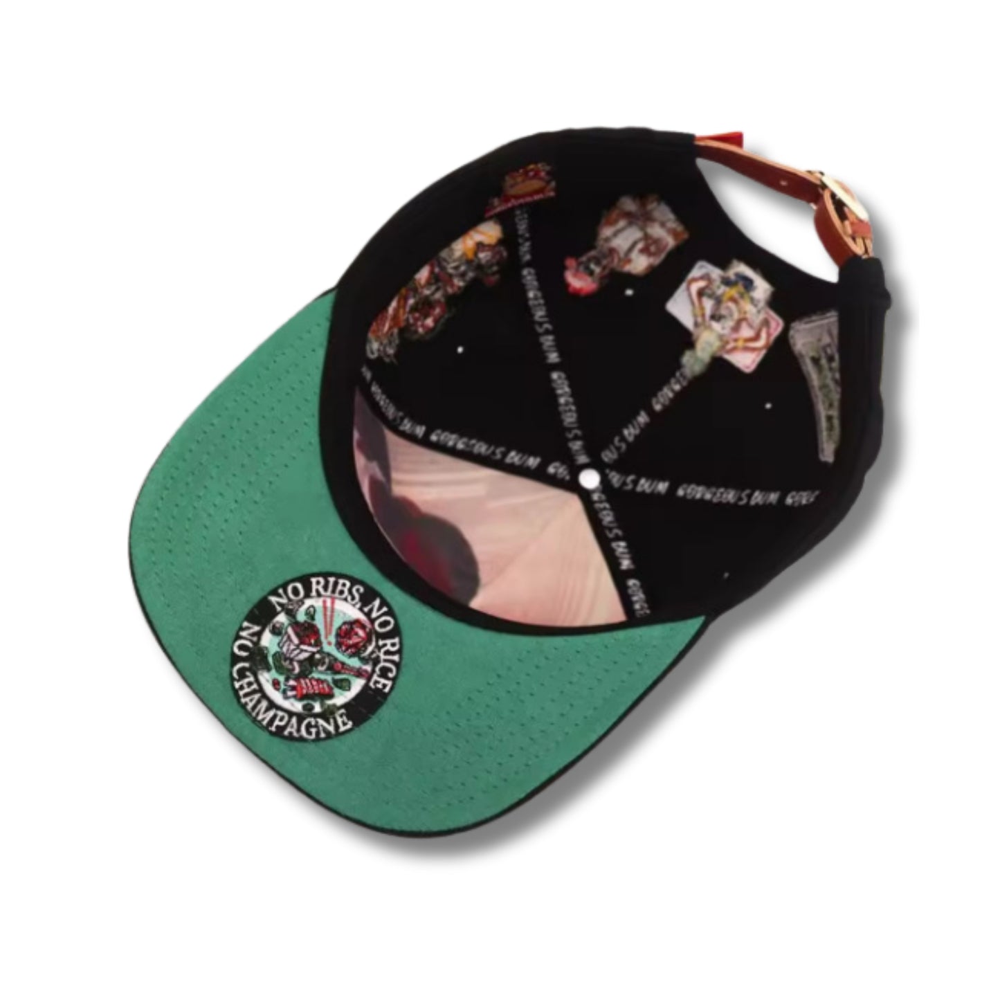 Paid in Full Leather Strap Hat