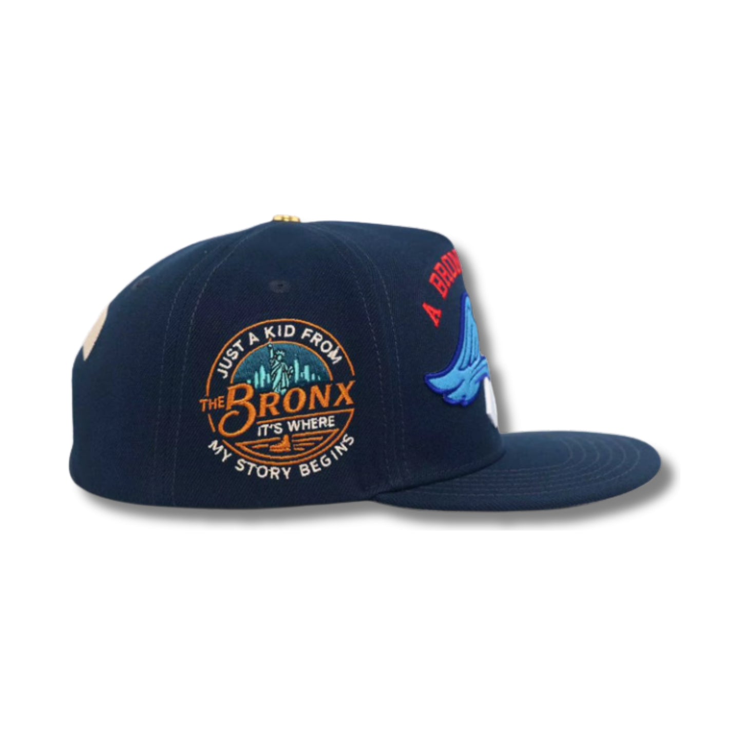 Bronx Tale Leather Strap Hat