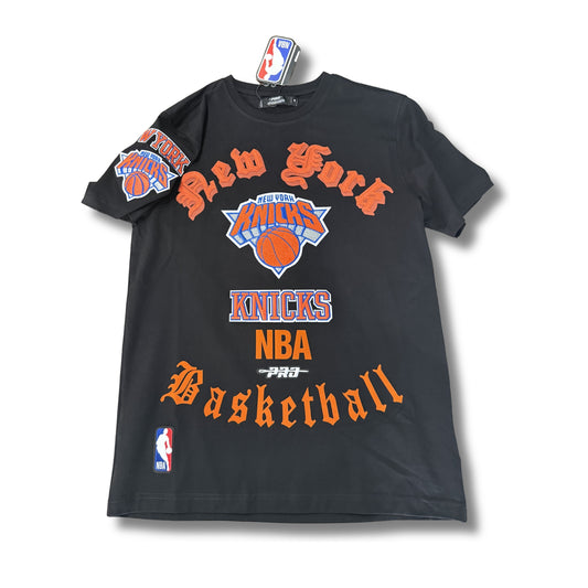New York Knicks Basketball Stacked Logo T-shirt
