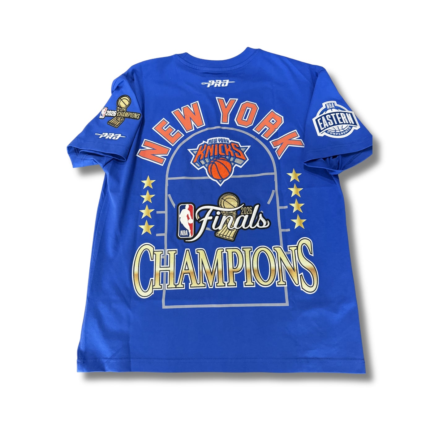 New York Knicks Championship Stacked Logo T-shirt