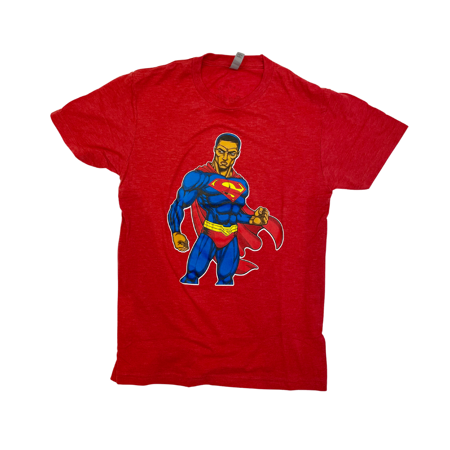 Black Super Man T-Shirt