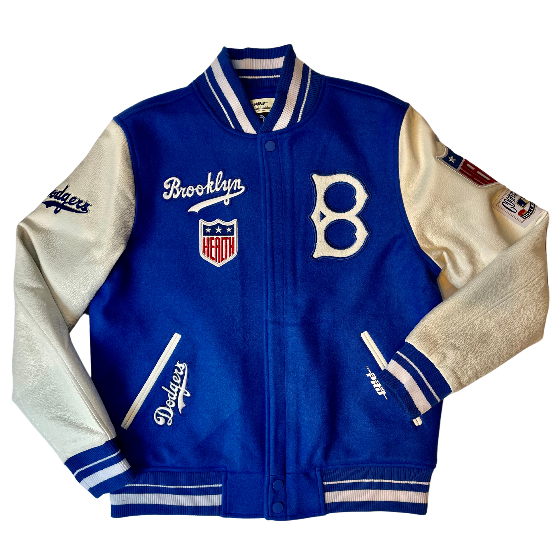 Brooklyn Dodgers Varsity Jacket Small / Wool and Leather